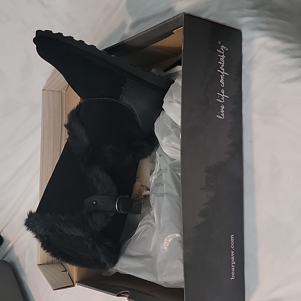Sheila's bearpaw boots